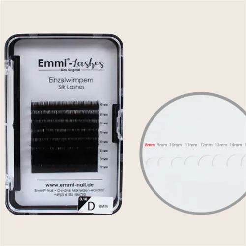 SILK LASHES D-CURL 0,10MM